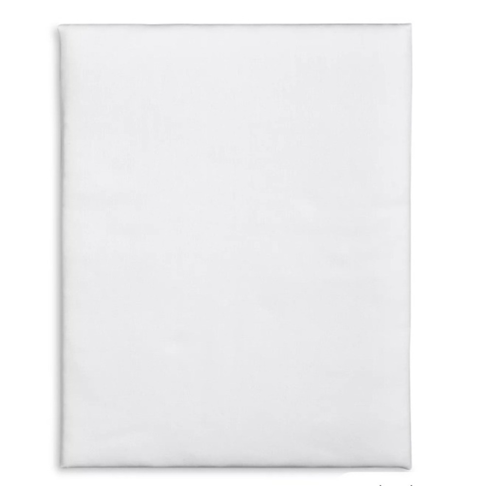 The Company Store White Cotton Percale Flat Sheet King Cal King 50652A OEKO-TEX